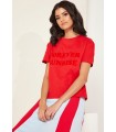 2NDDAY rød Forever Sunrise t-shirt