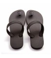 Gurus sorte bæredygtige sandaler