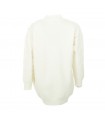 Shako White Icy hvid sweater med kobber perler